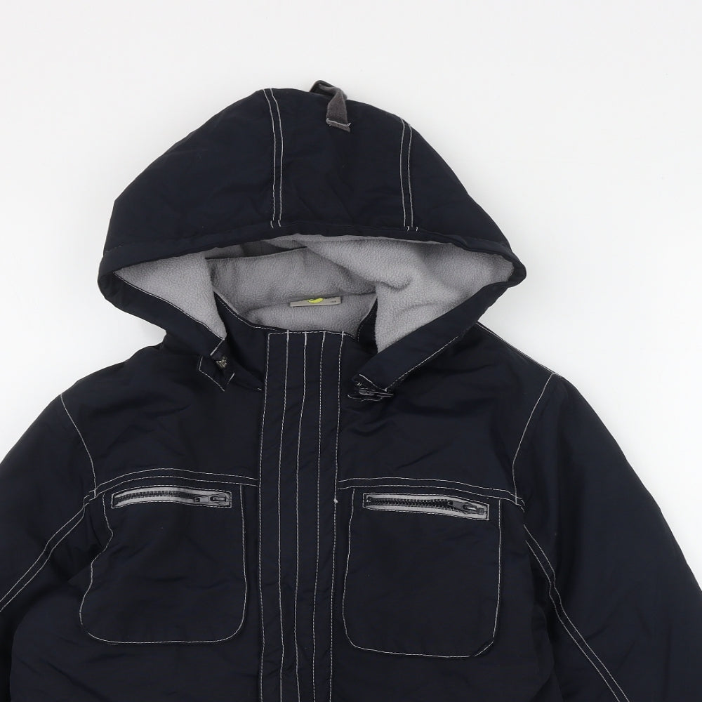 Switcher Boys Blue    Coat Size 10 Years  Zip