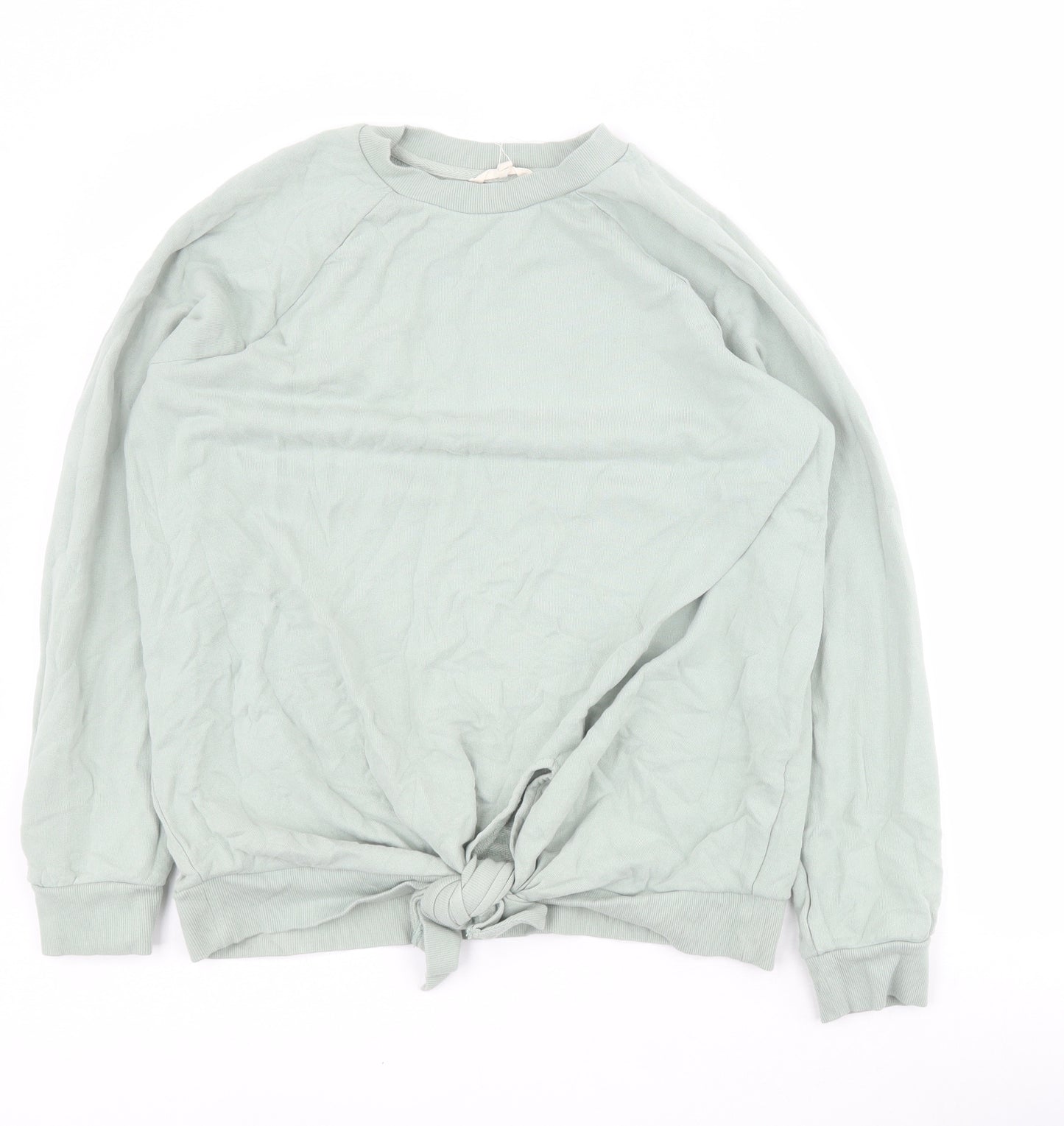 NEXT Womens Green  100% Cotton Pullover Sweatshirt Size 14  Pullover