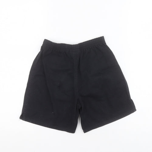 Trutex sport Boys Black  100% Cotton Sweat Shorts Size S  Regular  - School