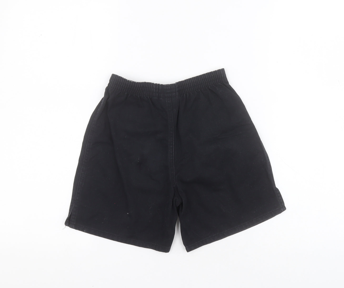 Trutex sport Boys Black  100% Cotton Sweat Shorts Size S  Regular  - School