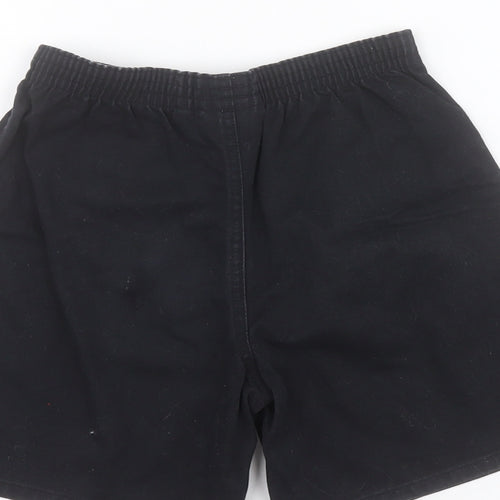 Trutex sport Boys Black  100% Cotton Sweat Shorts Size S  Regular  - School