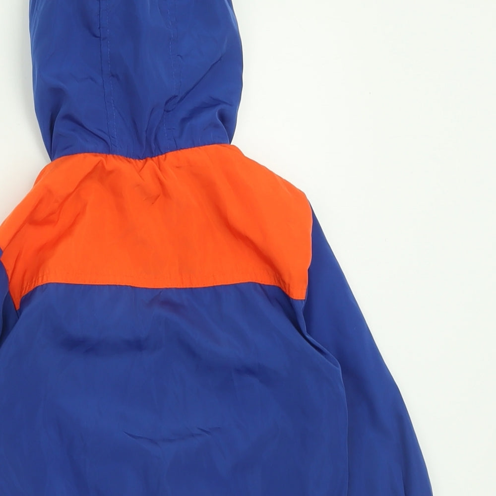 George Boys Blue   Jacket  Size 12-18 Months   Zip