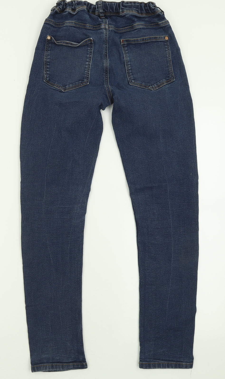 NEXT Boys Blue  Cotton Straight Jeans Size 14 Years  Regular Button