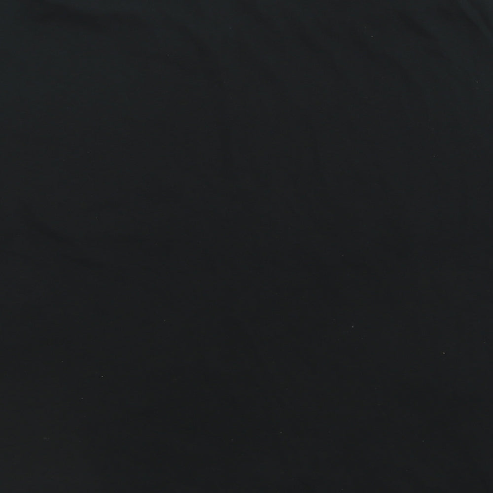 Nike Mens Black  Cotton  T-Shirt Size S Crew Neck