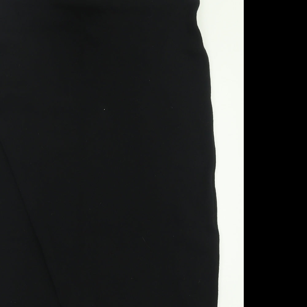 NEXT Womens Black  Viscose Straight & Pencil Skirt Size 10
