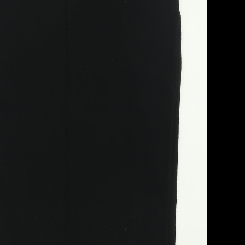 NEXT Womens Black  Viscose Straight & Pencil Skirt Size 10