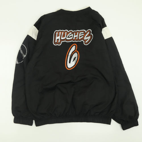 Augusta Sportswear Womens Black  Polyester Pullover Casual Size L V-Neck Pullover
