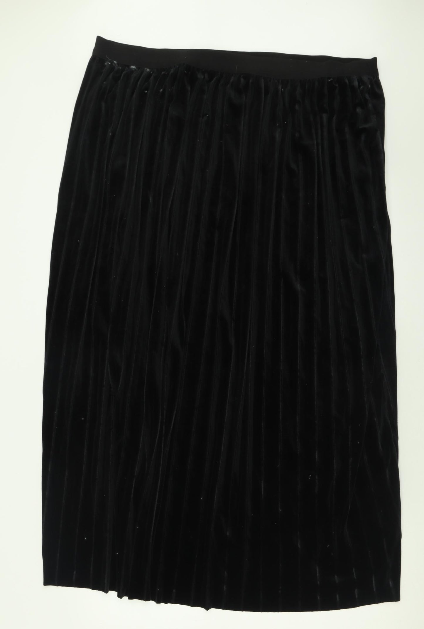 SheIn Womens Black  Polyester A-Line Skirt Size 4XL