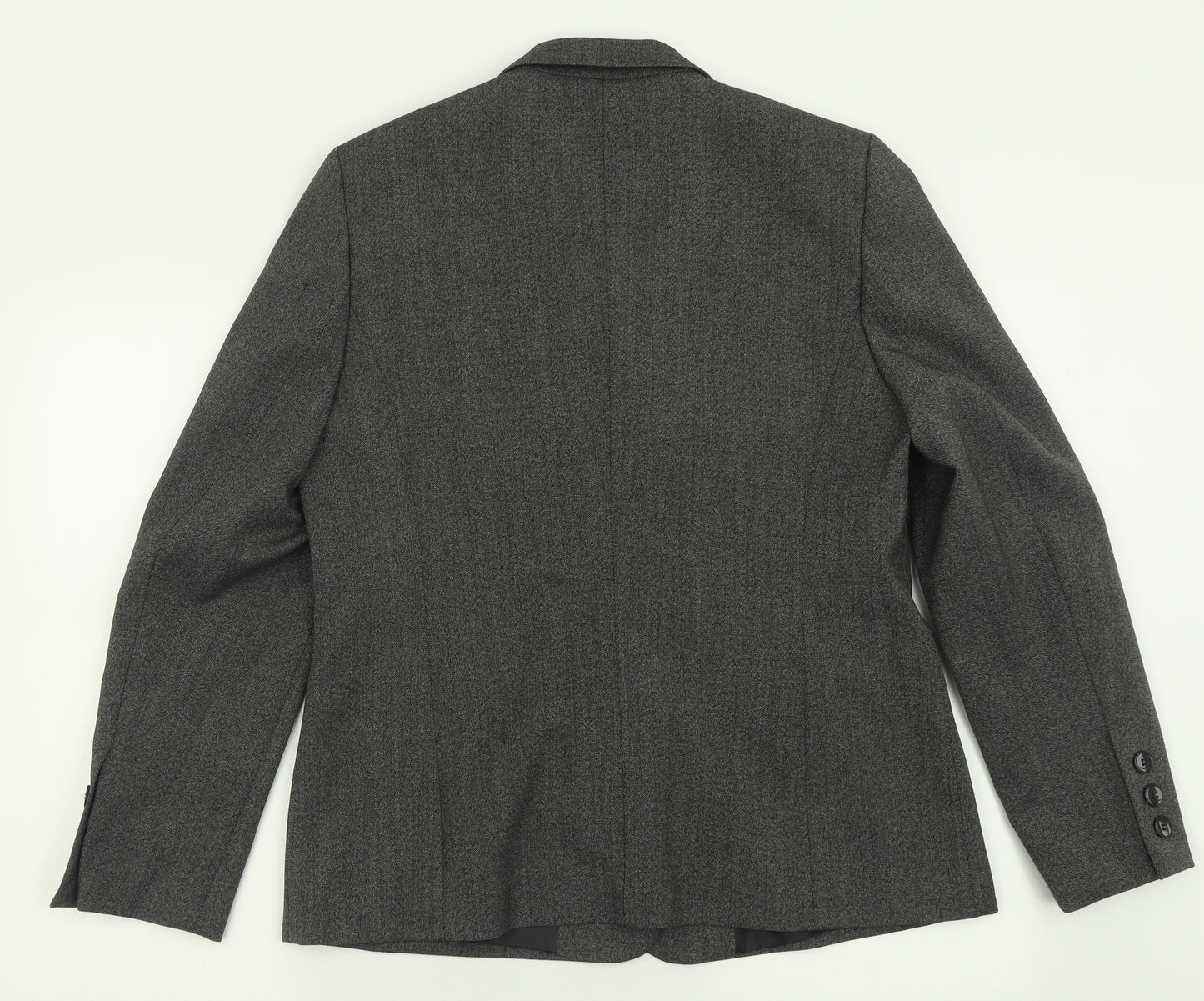 Your 6th Sense Womens Grey  Polyester Jacket Suit Jacket Size 14