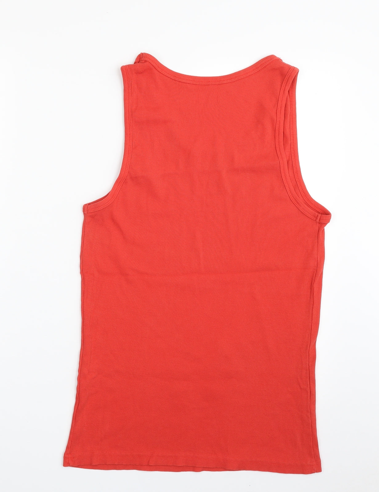Peacocks Mens Red  Polyester Vest Sweatshirt Size L