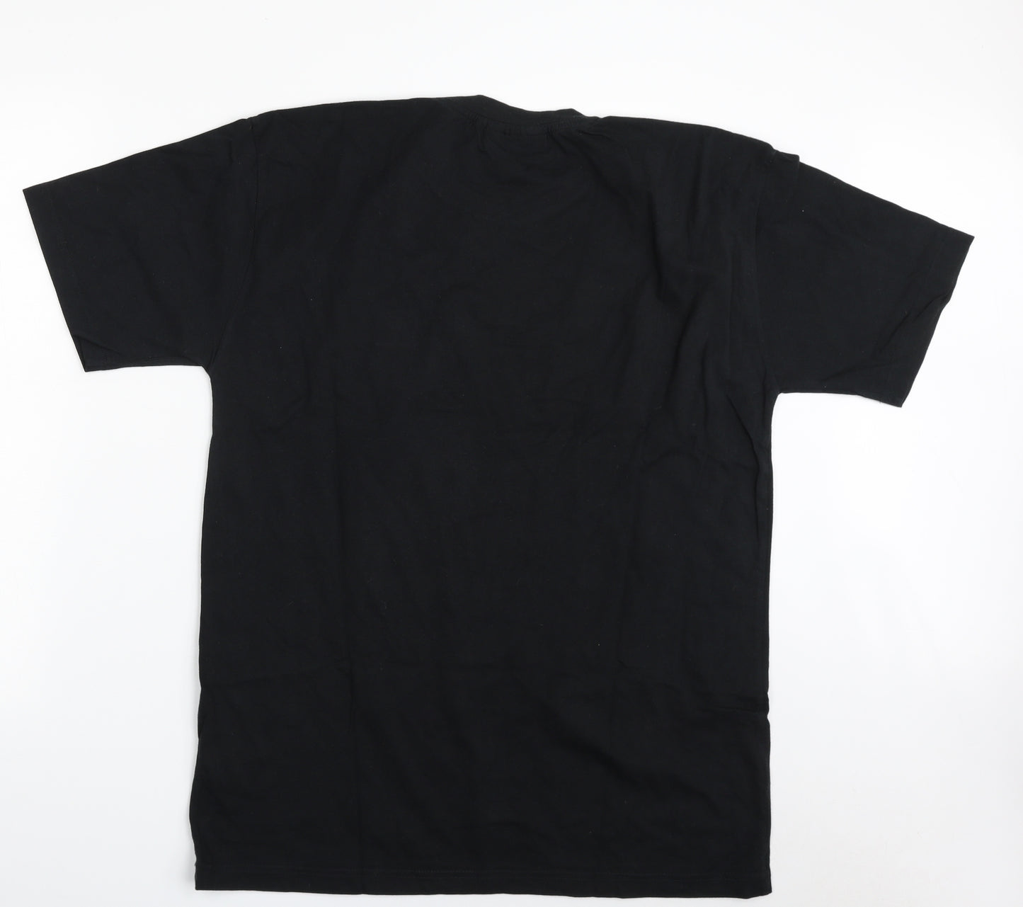 Carlisle  Mens Black  Cotton  T-Shirt Size XL Crew Neck