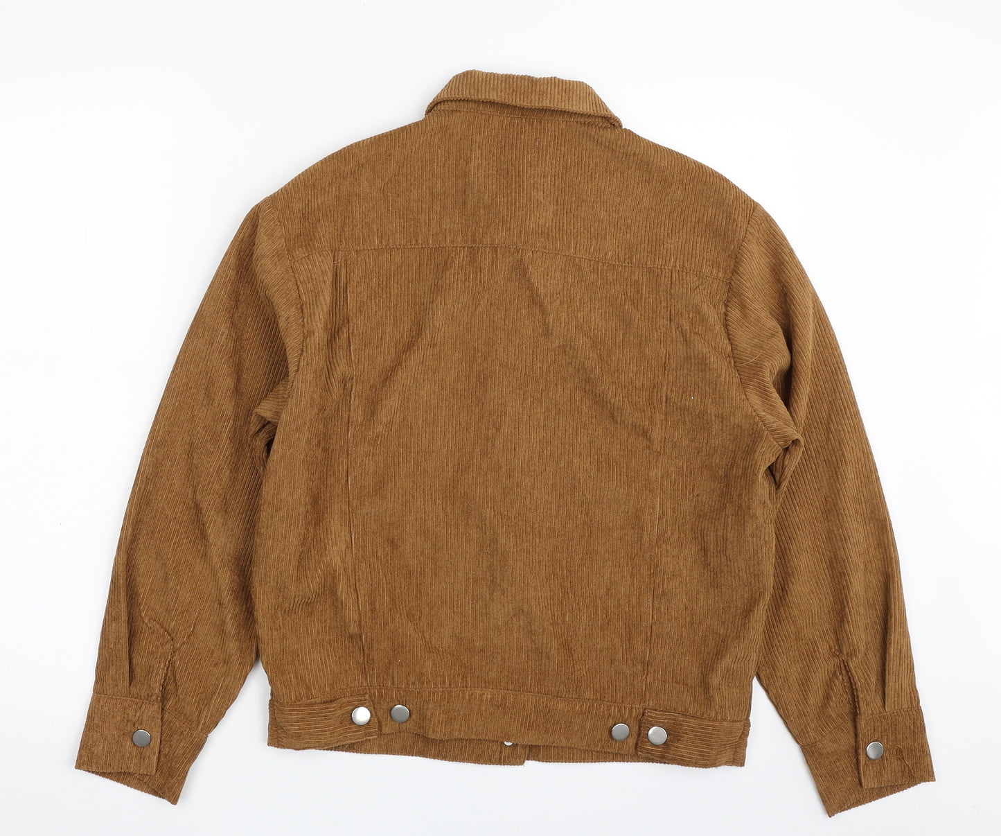 Boohoo Womens Brown   Jacket  Size 8  Button