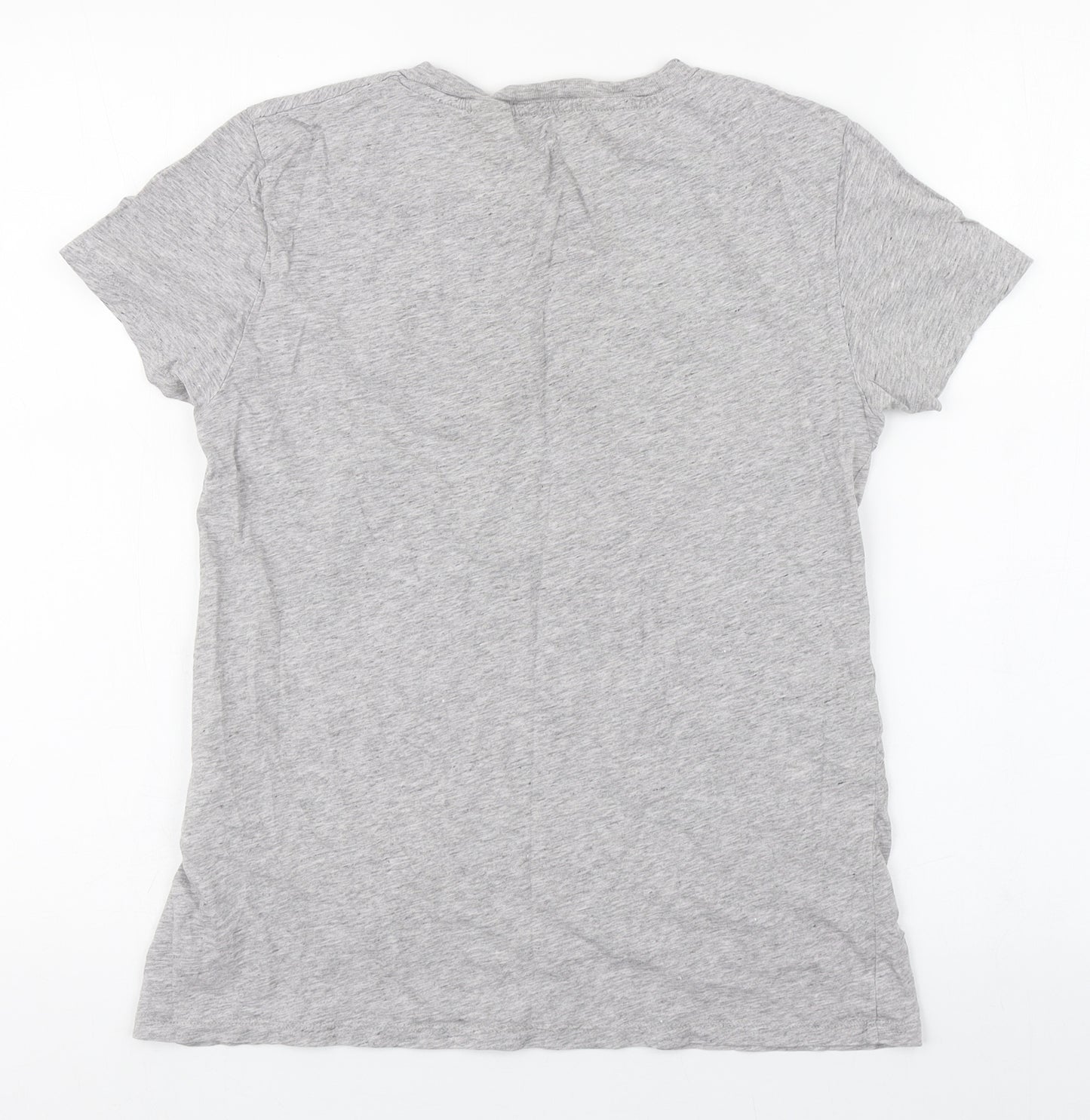 Levi's Mens Green  Cotton  T-Shirt Size S Round Neck