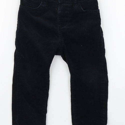 NEXT Boys Blue  Cotton Jogger Trousers Size 12-18 Months