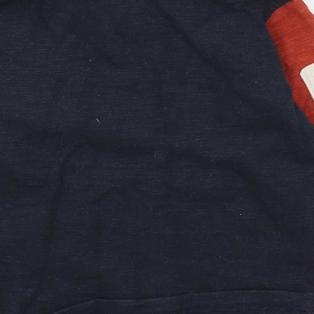 NEXT Boys Multicoloured Colourblock 100% Cotton Basic Polo Size 18-24 Months Collared Button