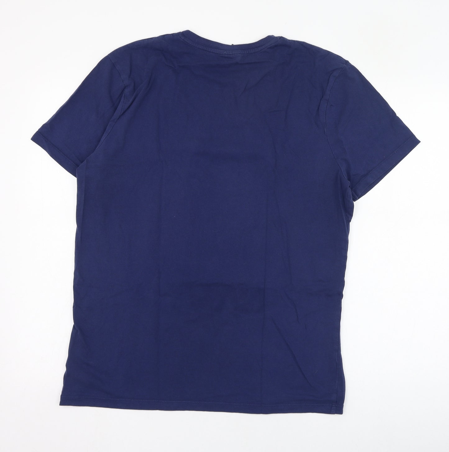 Primark Mens Blue  Cotton  T-Shirt Size XL Round Neck  - NASA