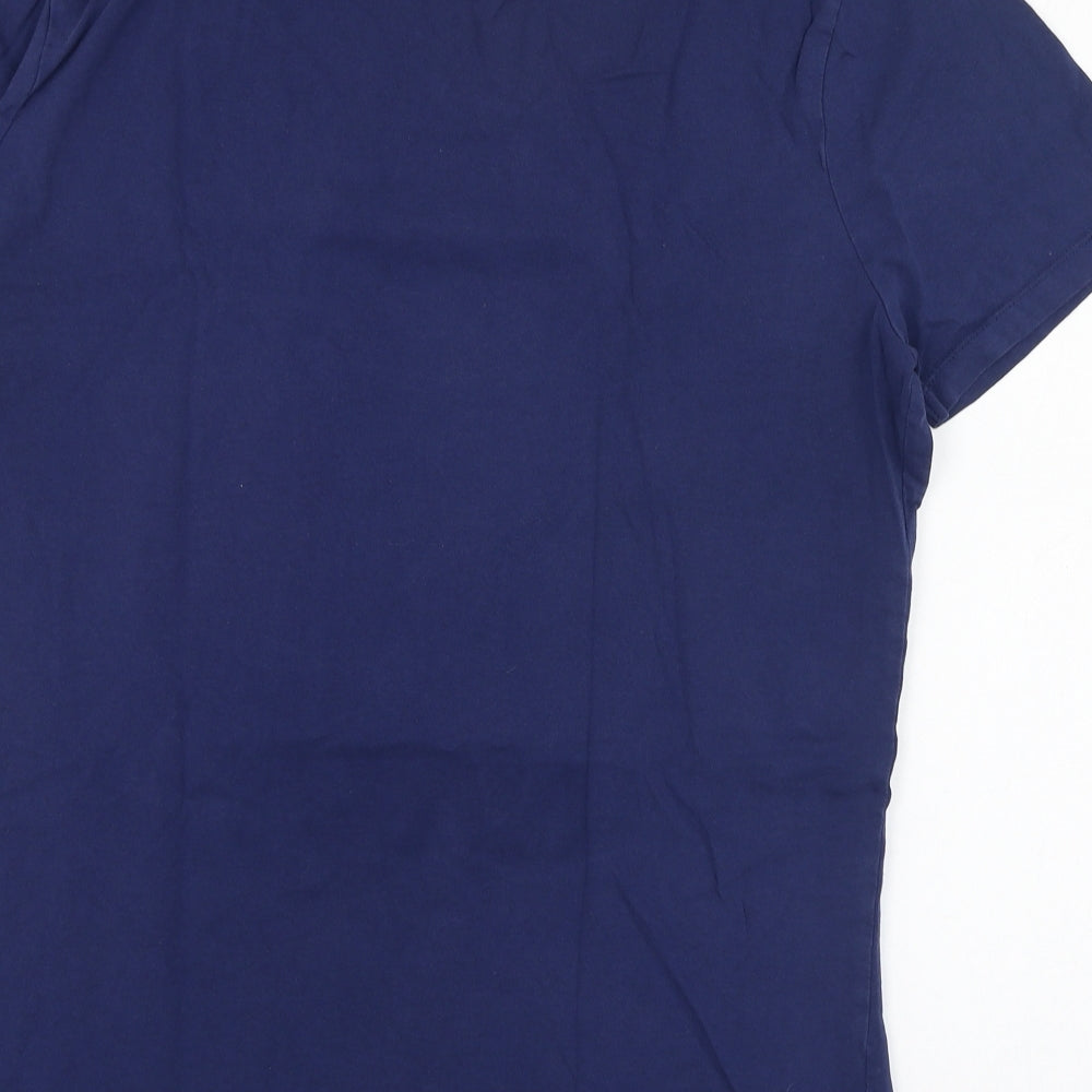 Primark Mens Blue  Cotton  T-Shirt Size XL Round Neck  - NASA