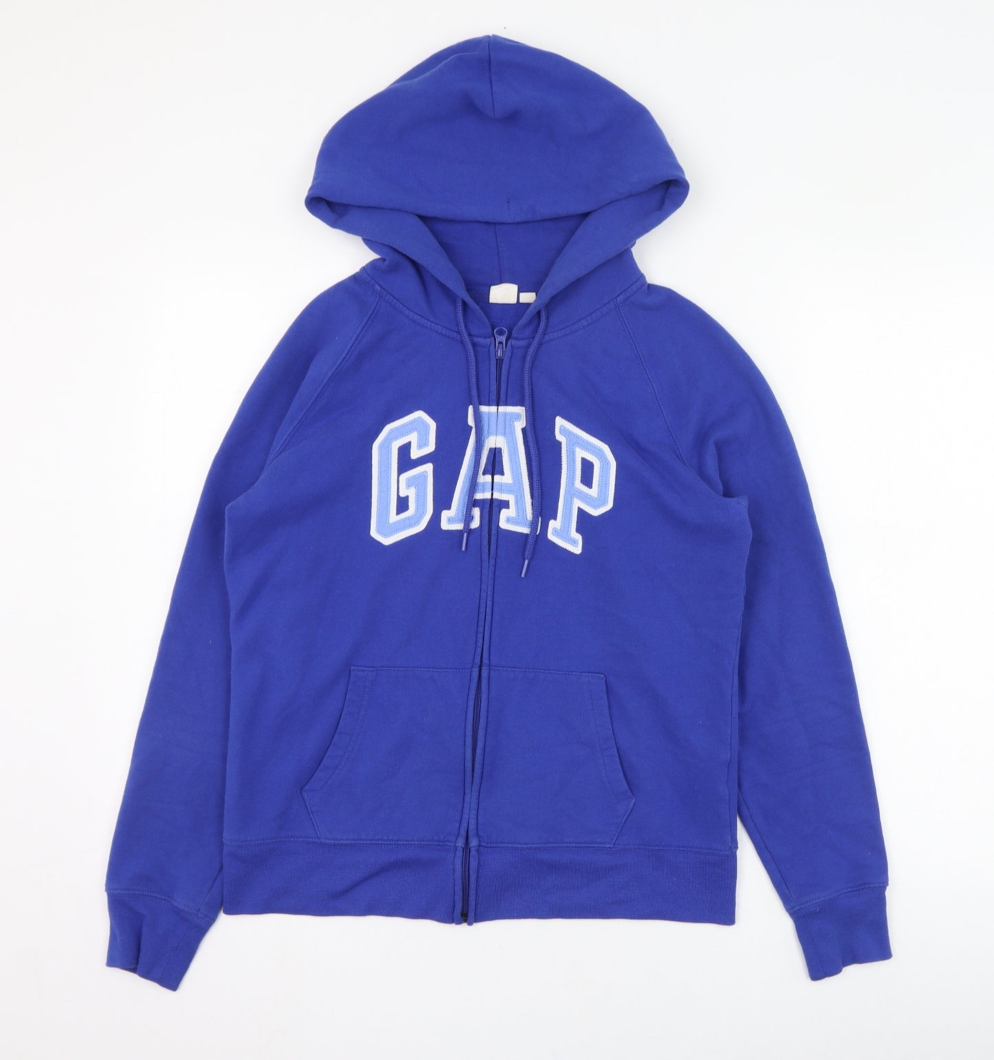 Gap Mens Blue  Cotton Full Zip Hoodie Size M