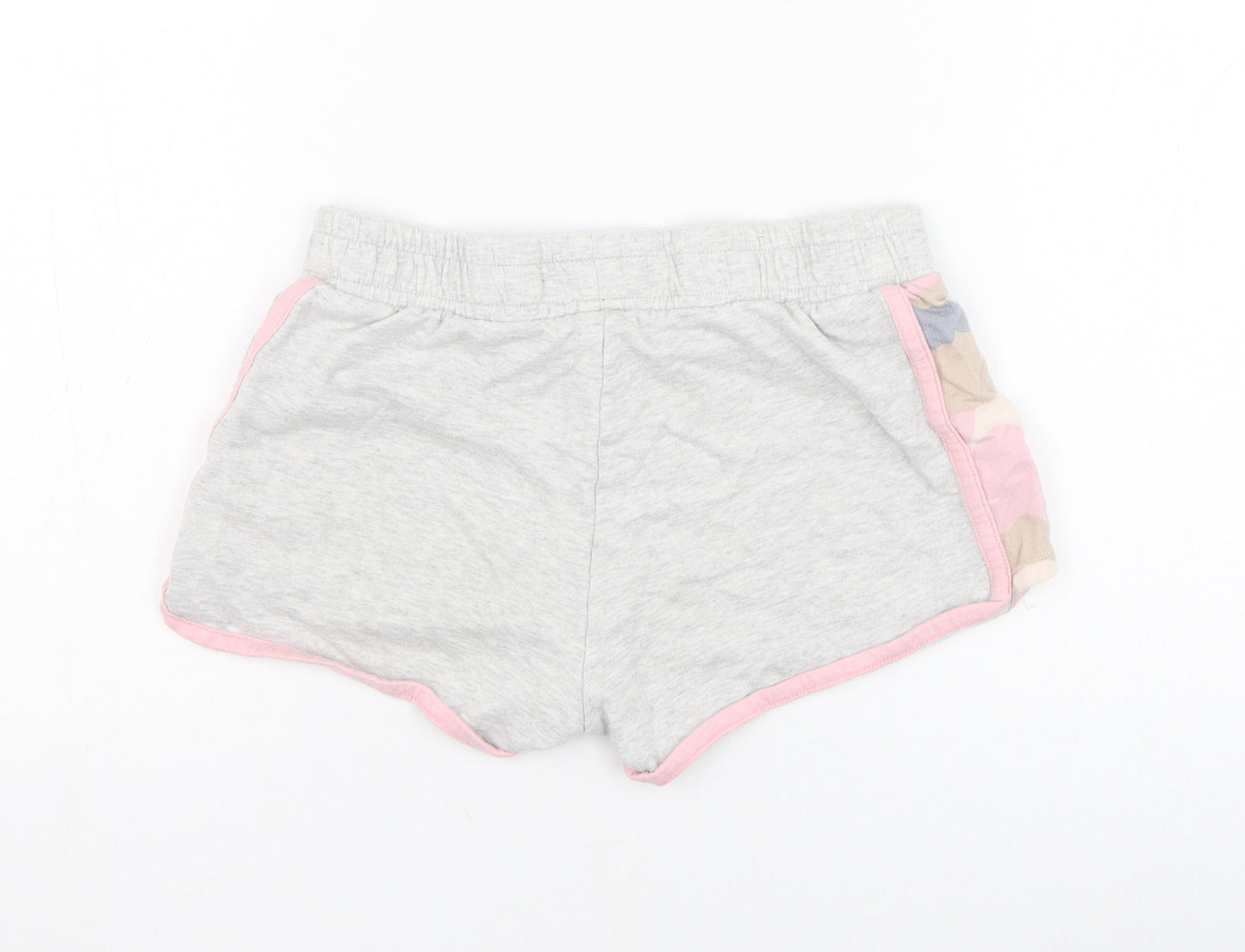 F&F Girls Grey Camouflage Cotton Hot Pants Shorts Size 10-11 Years  Regular