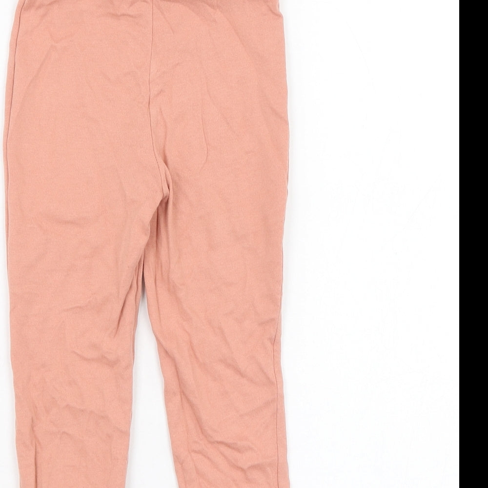 George Girls Pink  Cotton Jogger Trousers Size 2-3 Years  Regular Pullover - Aristocats, Disney