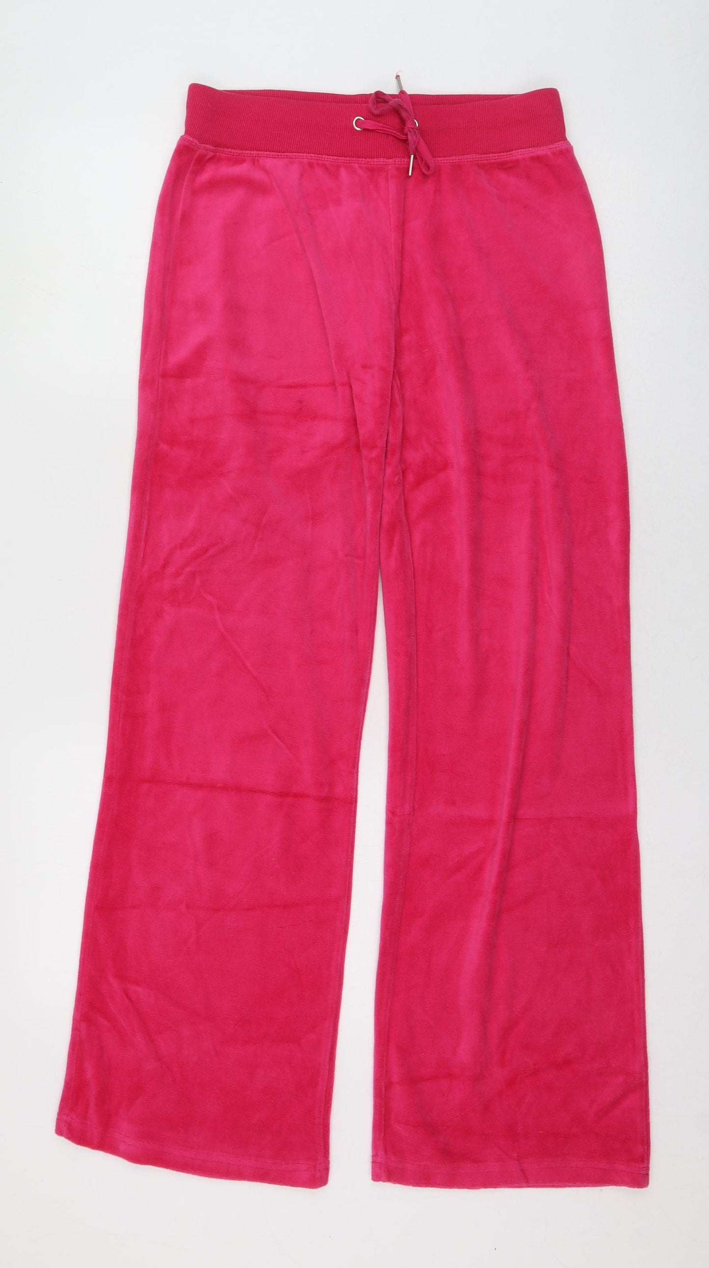 Atmosphere Womens Pink  Cotton Jogger Trousers Size 10 L28 in Regular