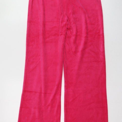 Atmosphere Womens Pink  Cotton Jogger Trousers Size 10 L28 in Regular