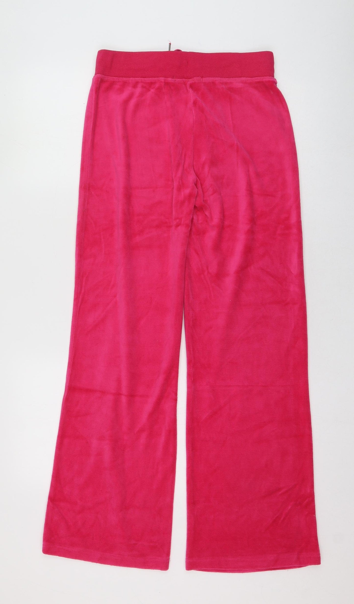 Atmosphere Womens Pink  Cotton Jogger Trousers Size 10 L28 in Regular