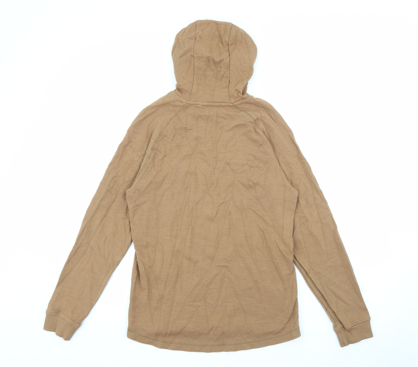 George Girls Brown  Cotton Pullover Hoodie Size 13-14 Years