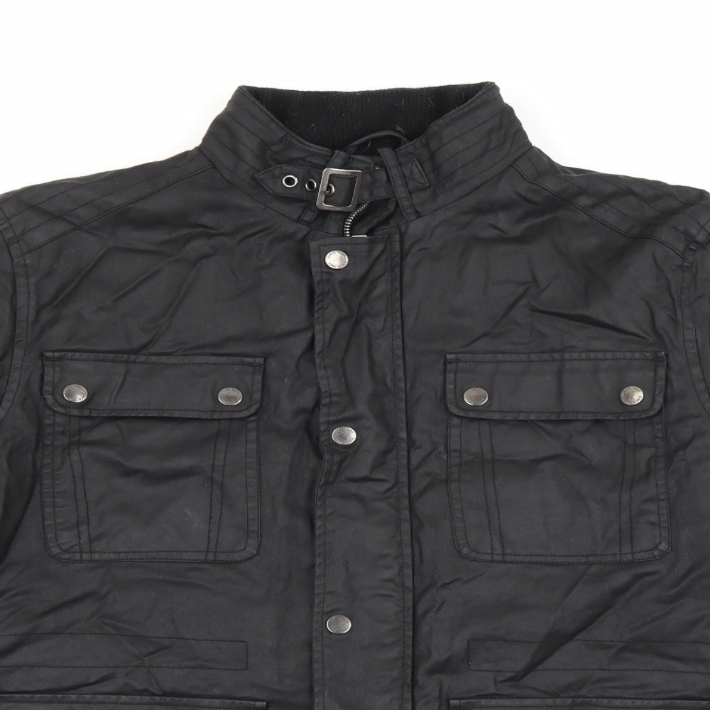 Burton Mens Black   Jacket Coat Size L  Zip