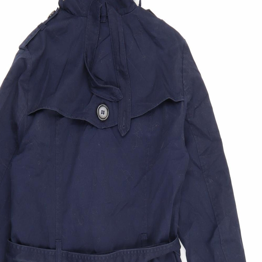 H&M Womens Blue   Jacket  Size 12  Button