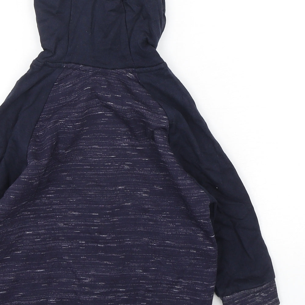 Very Boys Blue  Polyester Full Zip Hoodie Size 2-3 Years