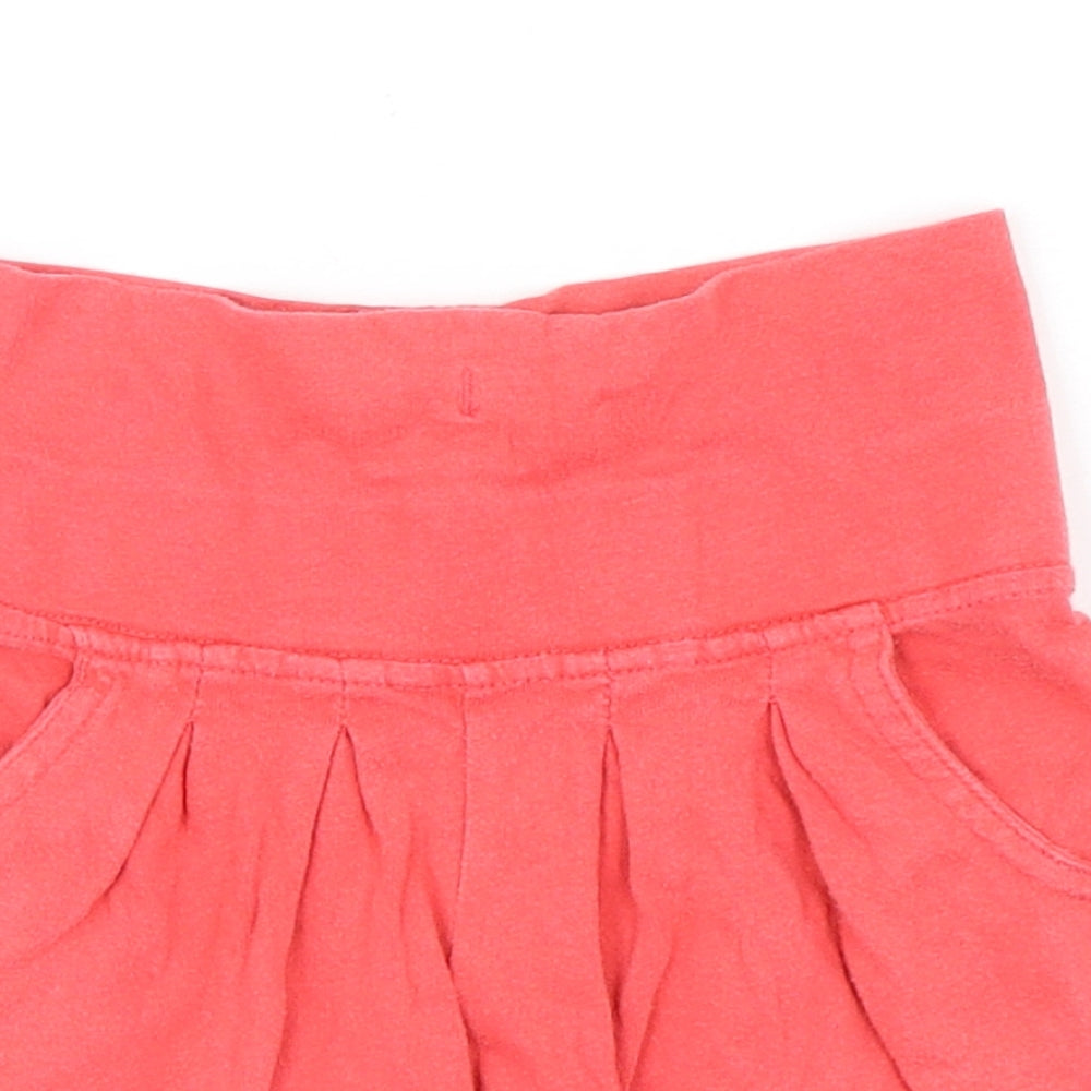 Indigo Collection Girls Pink  Cotton Sweat Shorts Size 5-6 Years  Regular