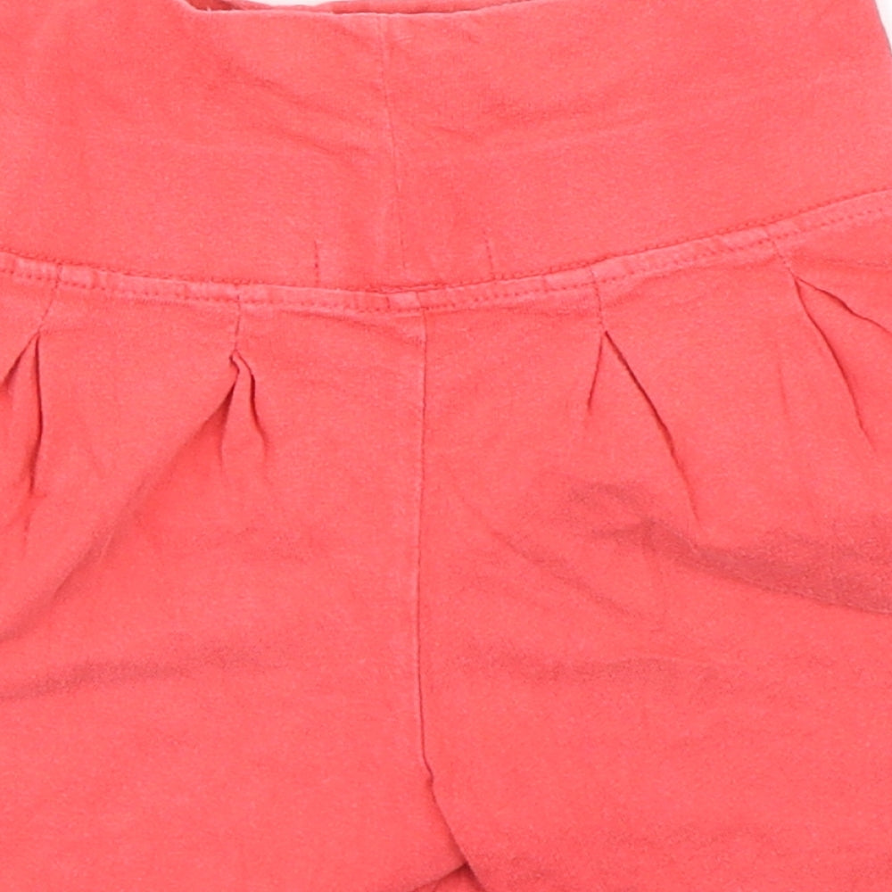 Indigo Collection Girls Pink  Cotton Sweat Shorts Size 5-6 Years  Regular