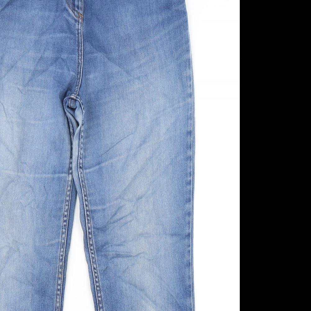 Matalan Mens Blue  Cotton Bootcut Jeans Size 16 L28 in Regular