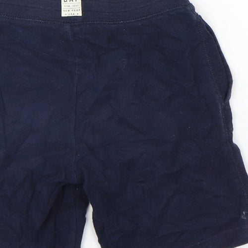 Gap Boys Blue  Cotton Sweat Shorts Size 5 Years  Regular
