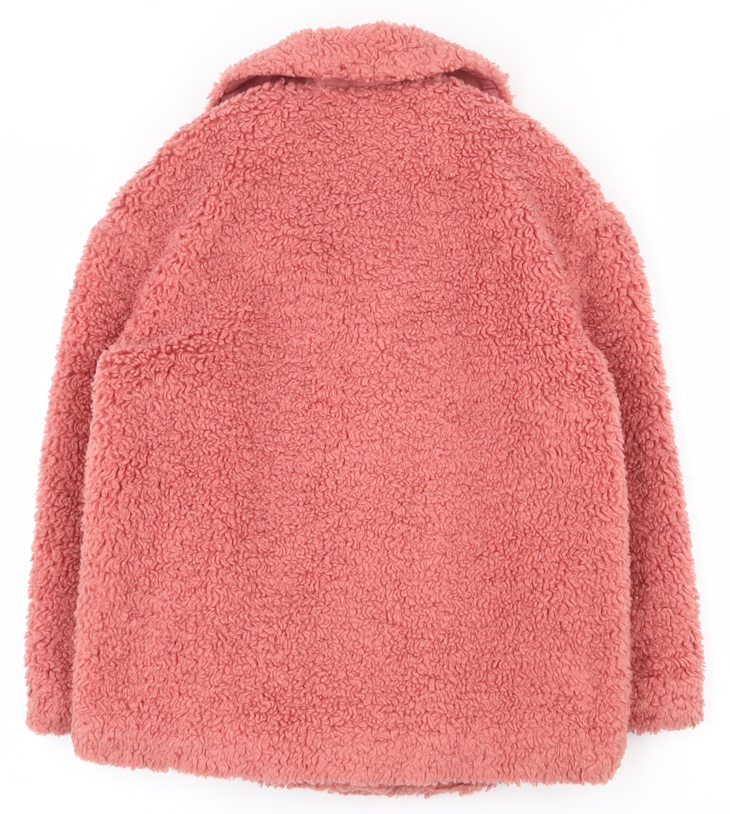 F&F Girls Pink   Jacket Coat Size 7-8 Years  Button