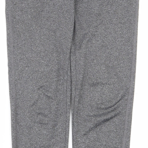 F&F Womens Grey  Polyester Compression Leggings Size 6 L26.5 in Regular Pullover