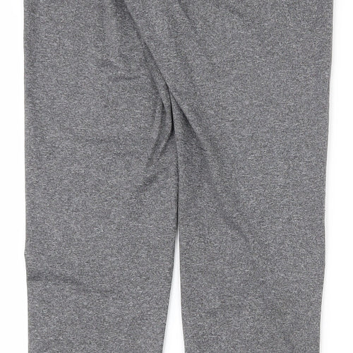 F&F Womens Grey  Polyester Compression Leggings Size 6 L26.5 in Regular Pullover