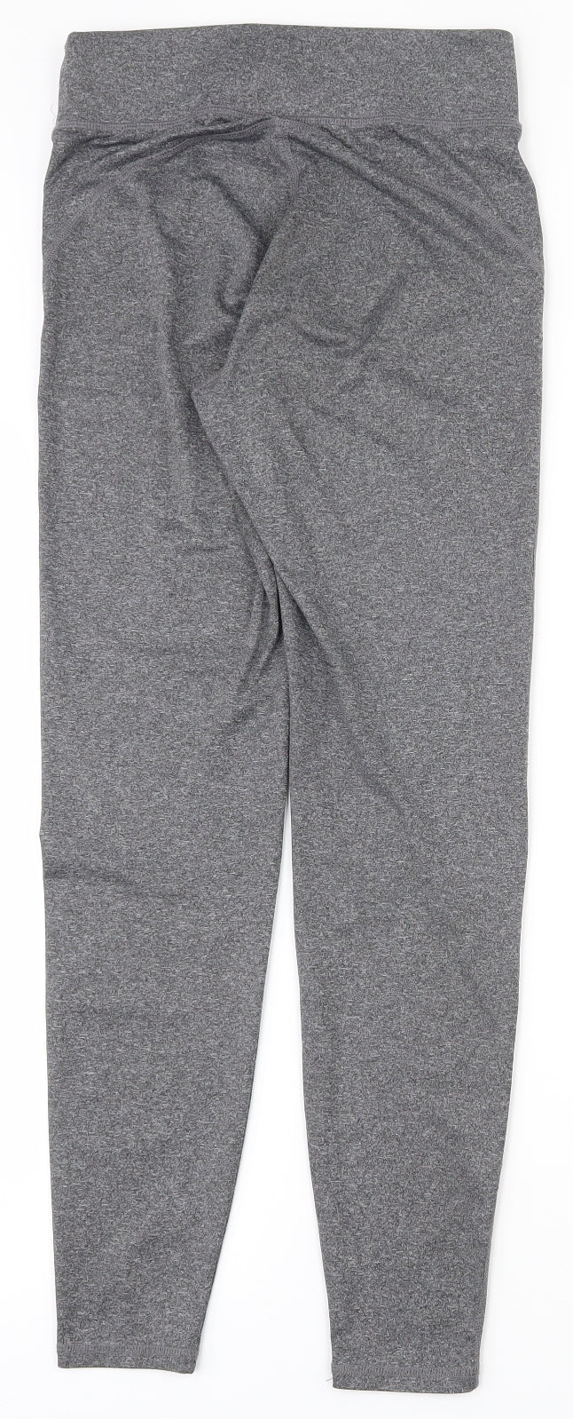 F&F Womens Grey  Polyester Compression Leggings Size 6 L26.5 in Regular Pullover