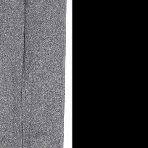 F&F Womens Grey  Polyester Compression Leggings Size 6 L26.5 in Regular Pullover