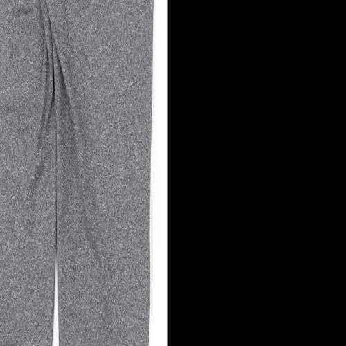 F&F Womens Grey  Polyester Compression Leggings Size 6 L26.5 in Regular Pullover