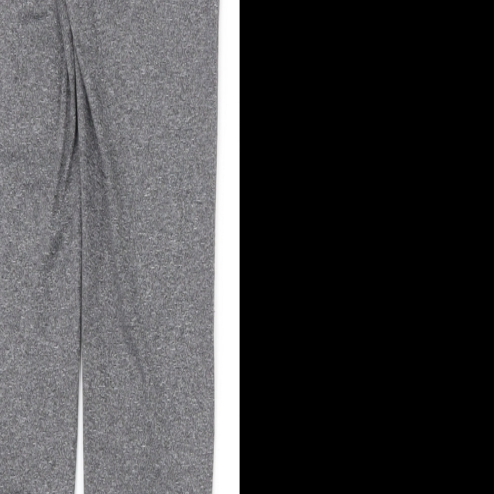 F&F Womens Grey  Polyester Compression Leggings Size 6 L26.5 in Regular Pullover