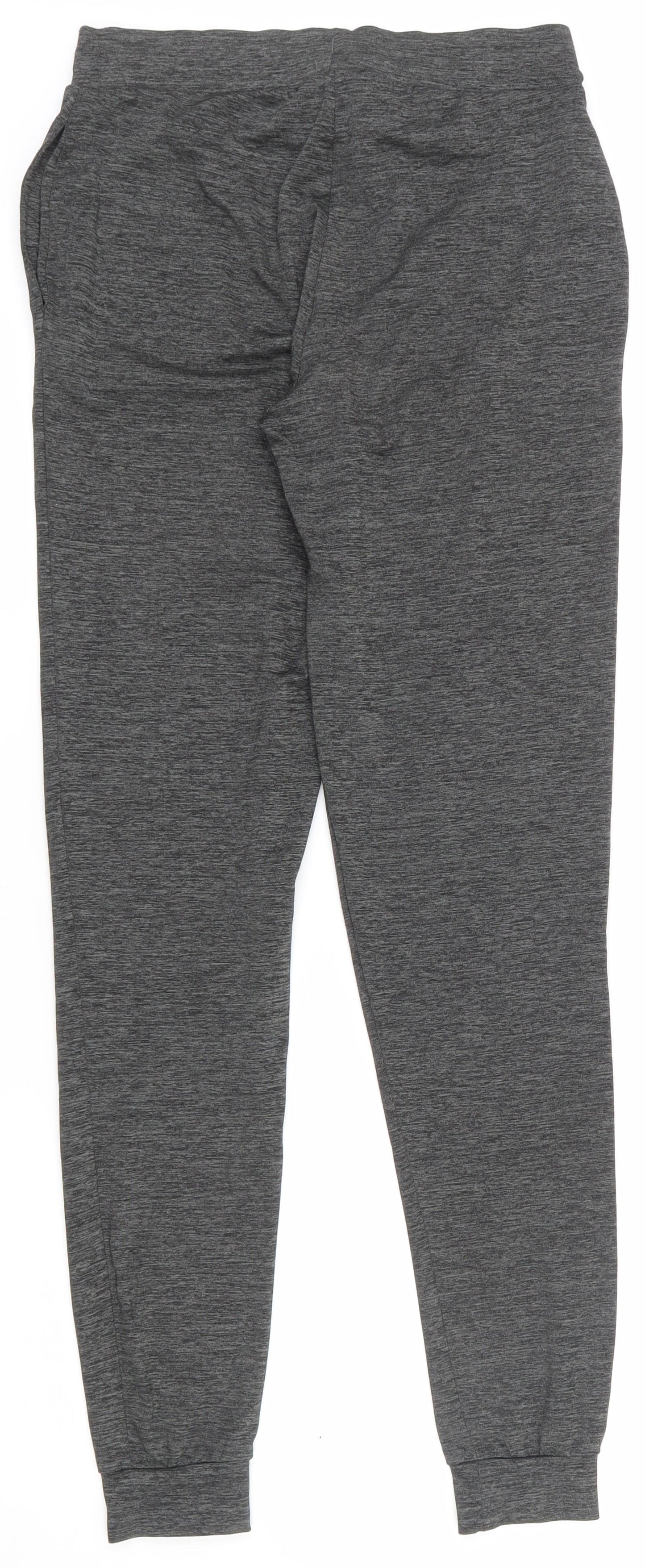 F&F Womens Grey  Polyester Compression Leggings Size 6 L30 in Regular Pullover