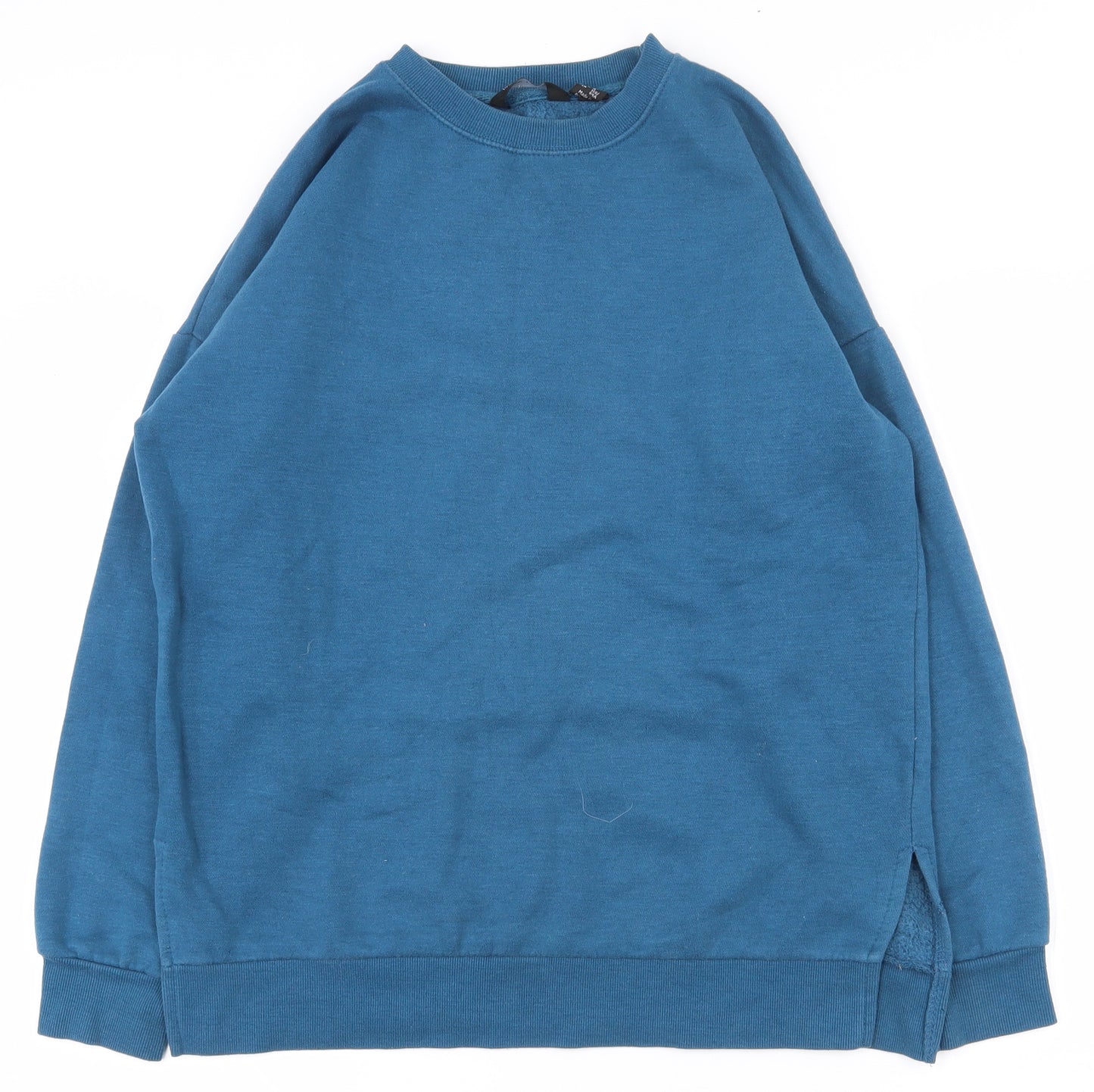 New Look Womens Blue  Polyester Pullover Sweatshirt Size 8  Pullover