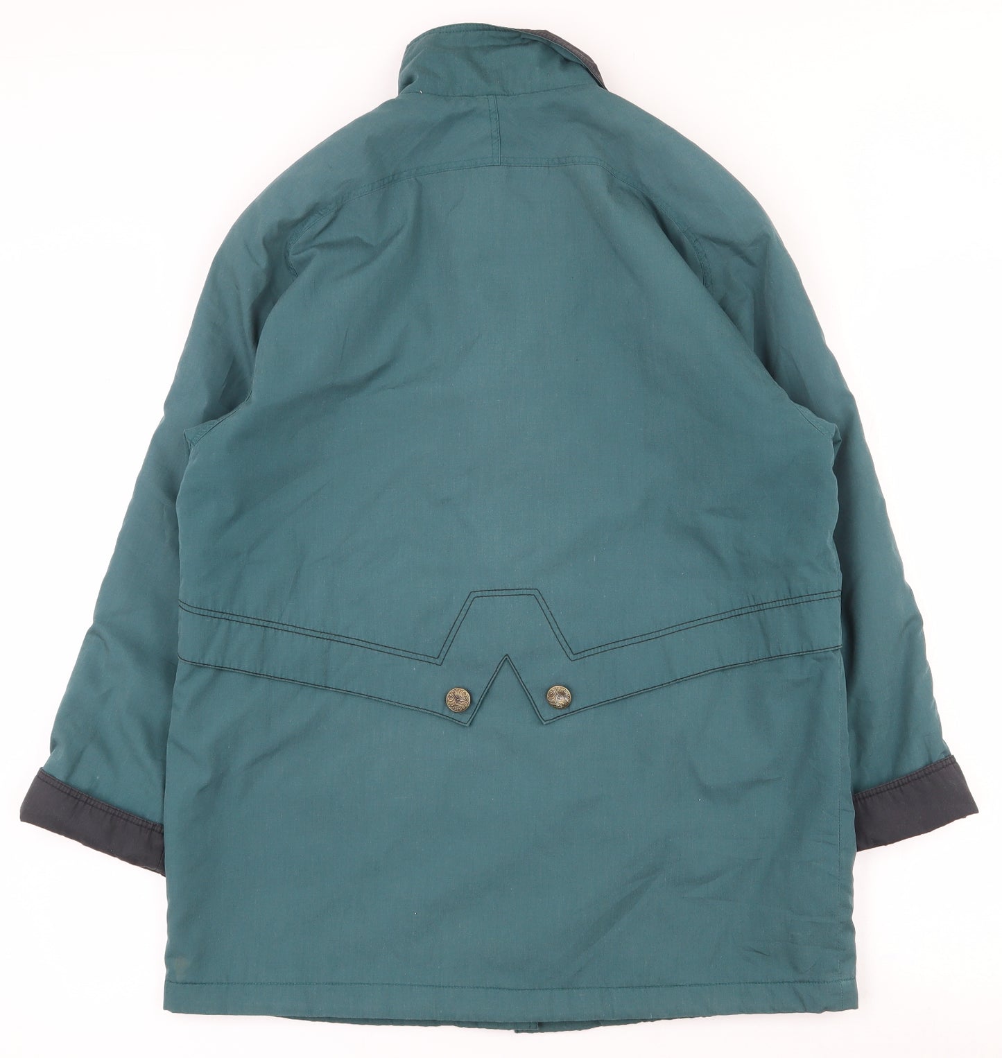 telemac Womens Green   Jacket Coat Size 10  Zip