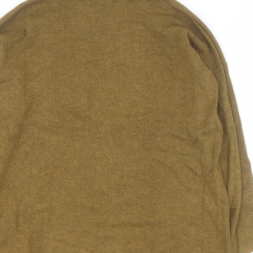 Warehouse Womens Green Roll Neck  Viscose Pullover Jumper Size 6