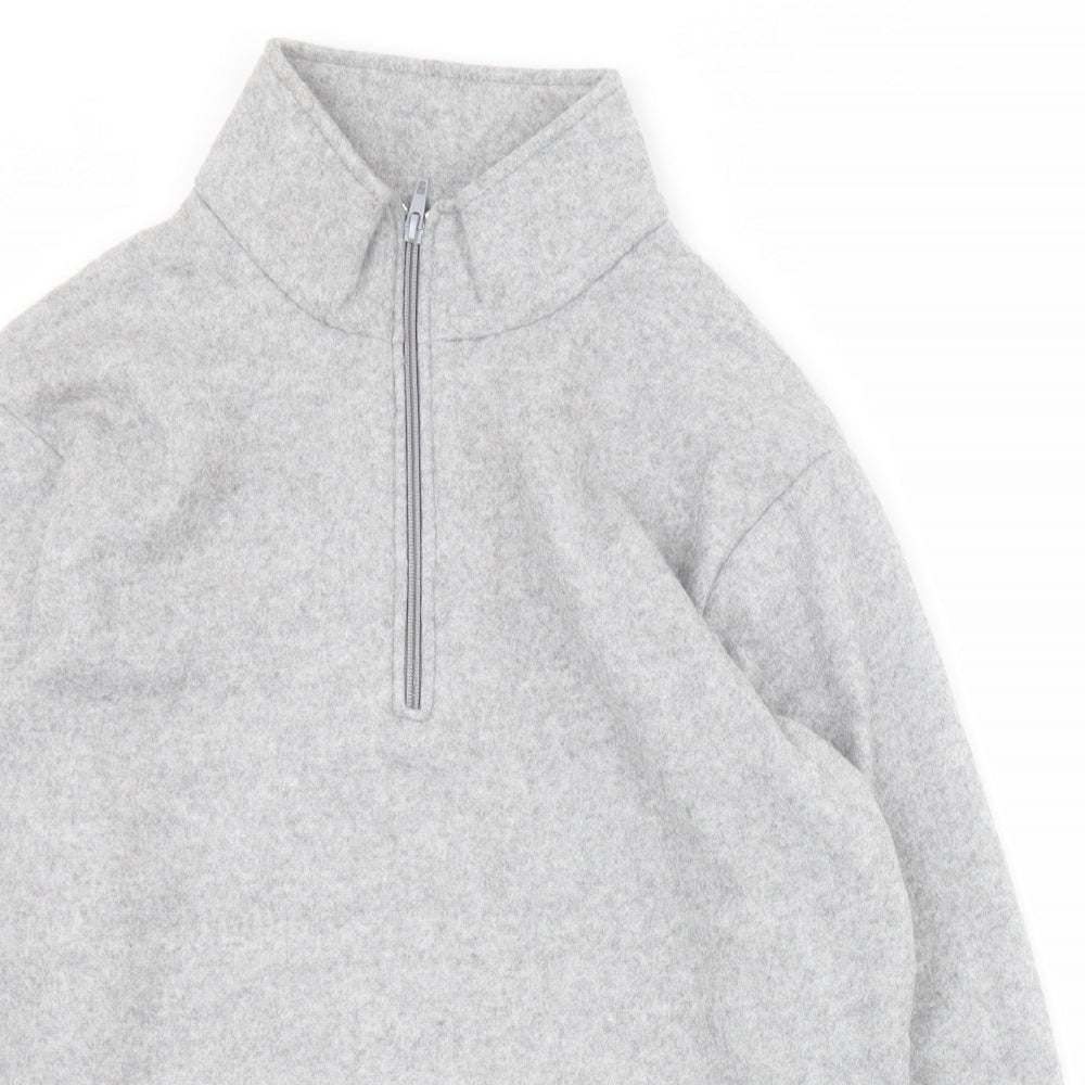 Loststock Boys Grey   Jacket Coatigan Size 13-14 Years  Zip