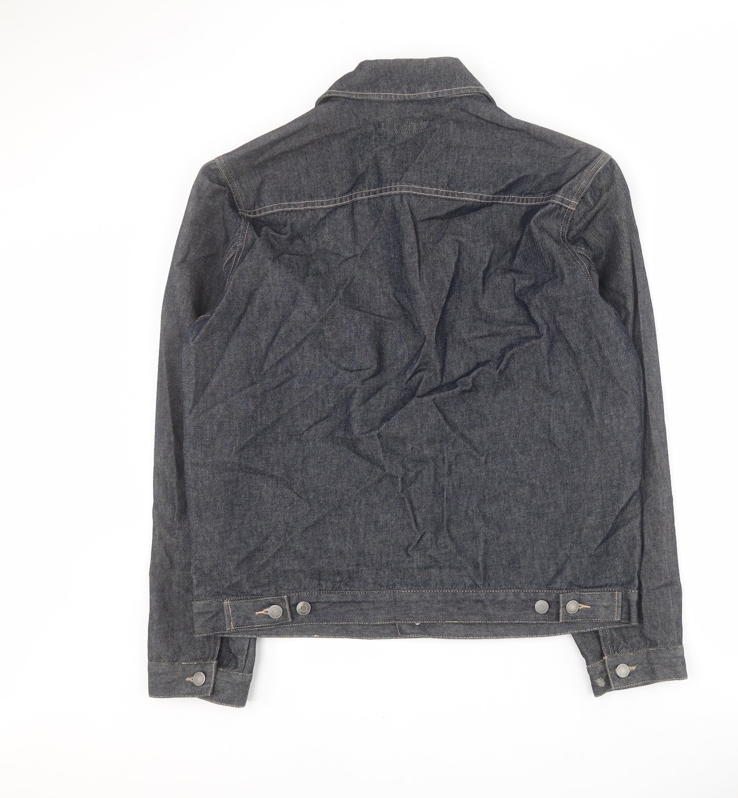 Great Plains Mens Blue   Jacket  Size L  Button