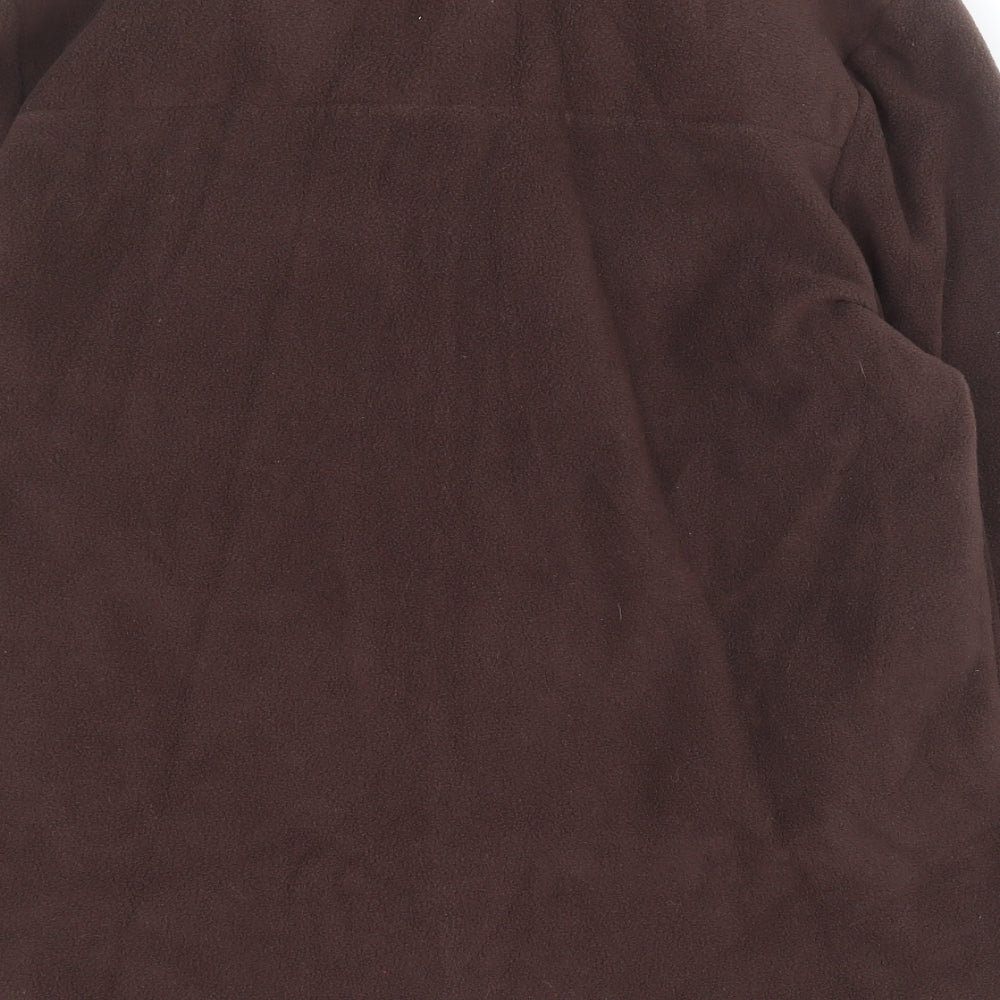I SAW IT FIRST Womens Brown   Jacket  Size 10  Button