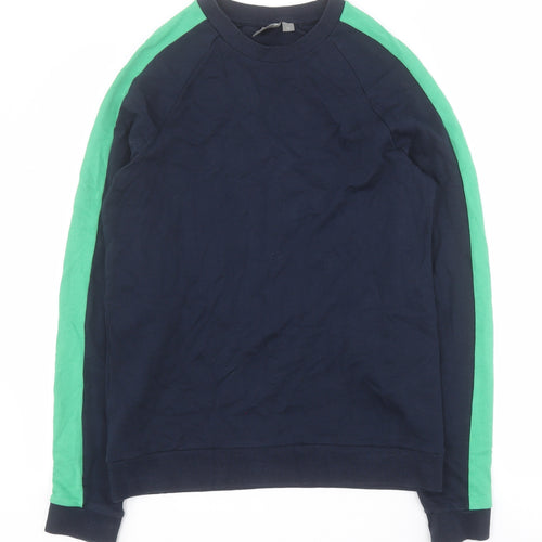 ASOS Mens Blue  Cotton Pullover Sweatshirt Size XS